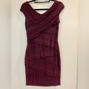 Anthropologie Tiered Lace Dress